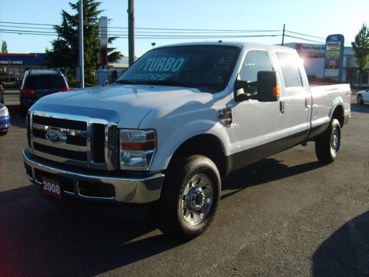 Used 2008 Ford F-350 Super Duty 1 TON XLT  4X4  OFF ROAD  CWR CAB TURBO DIESEL for sale in Langley, BC