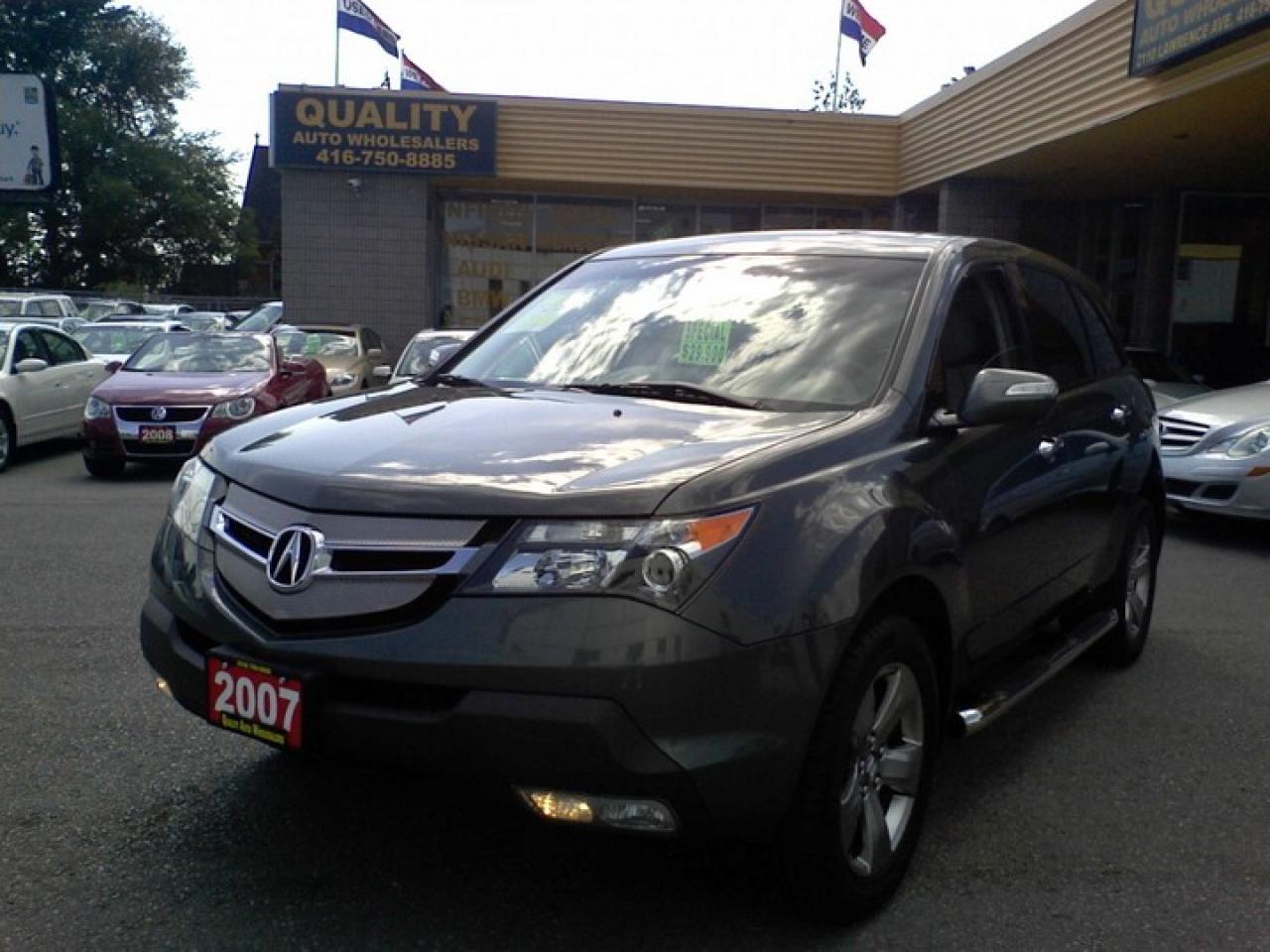 Used 2007 Acura MDX ELITE PKG SH-AWD FACT.NAVIGATION AIR SUSPENSION for sale in Scarborough, ON
