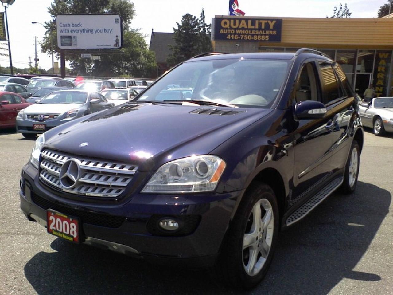 Used 2008 Mercedes-Benz ML-Class CDI PREMIUM FACT.NAVIGATION REAR CAM for sale in Scarborough, ON