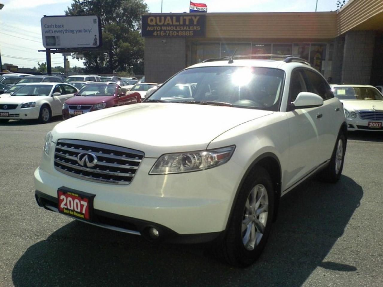 Used 2007 Infiniti FX35 TECHNOLOGY PKG NAVIGATION-REAR CAM for sale in Scarborough, ON