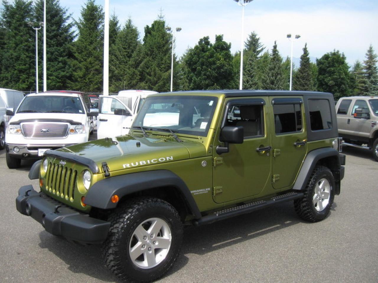 Used 2008 Jeep Wrangler Unlimited Rubicon for sale in Chilliwack, BC