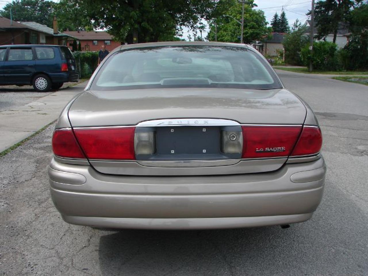 2003 Buick LeSabre Custom 6cyl. 3.8L. Excellent Conditon in&out! All original, non-smoker, accident-free. Perfect family sedan. Certified & E-tested. Warranty Available. Call (905)271-9127. email: e-zeewheels@rogers.com. www.e-zeewheels.com