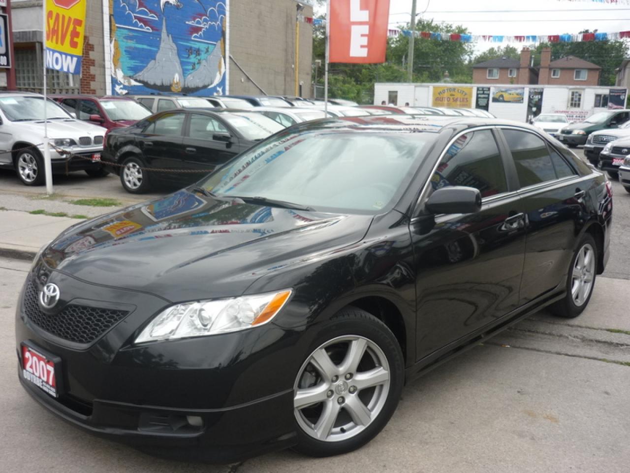 Used 2007 Toyota Camry SE-LEATHER-SUNROOF-SKIRT-PKG for sale in Scarborough, ON