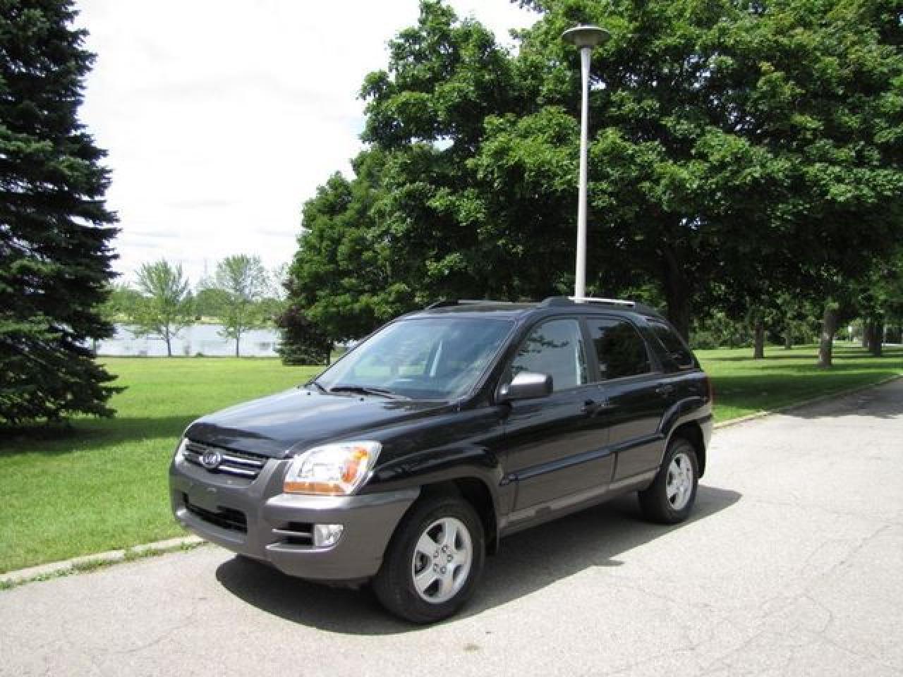 Used 2008 Kia Sportage LX 4WD!!! BLACK/BLACK!!! 4x4 SUV for sale in Guelph, ON