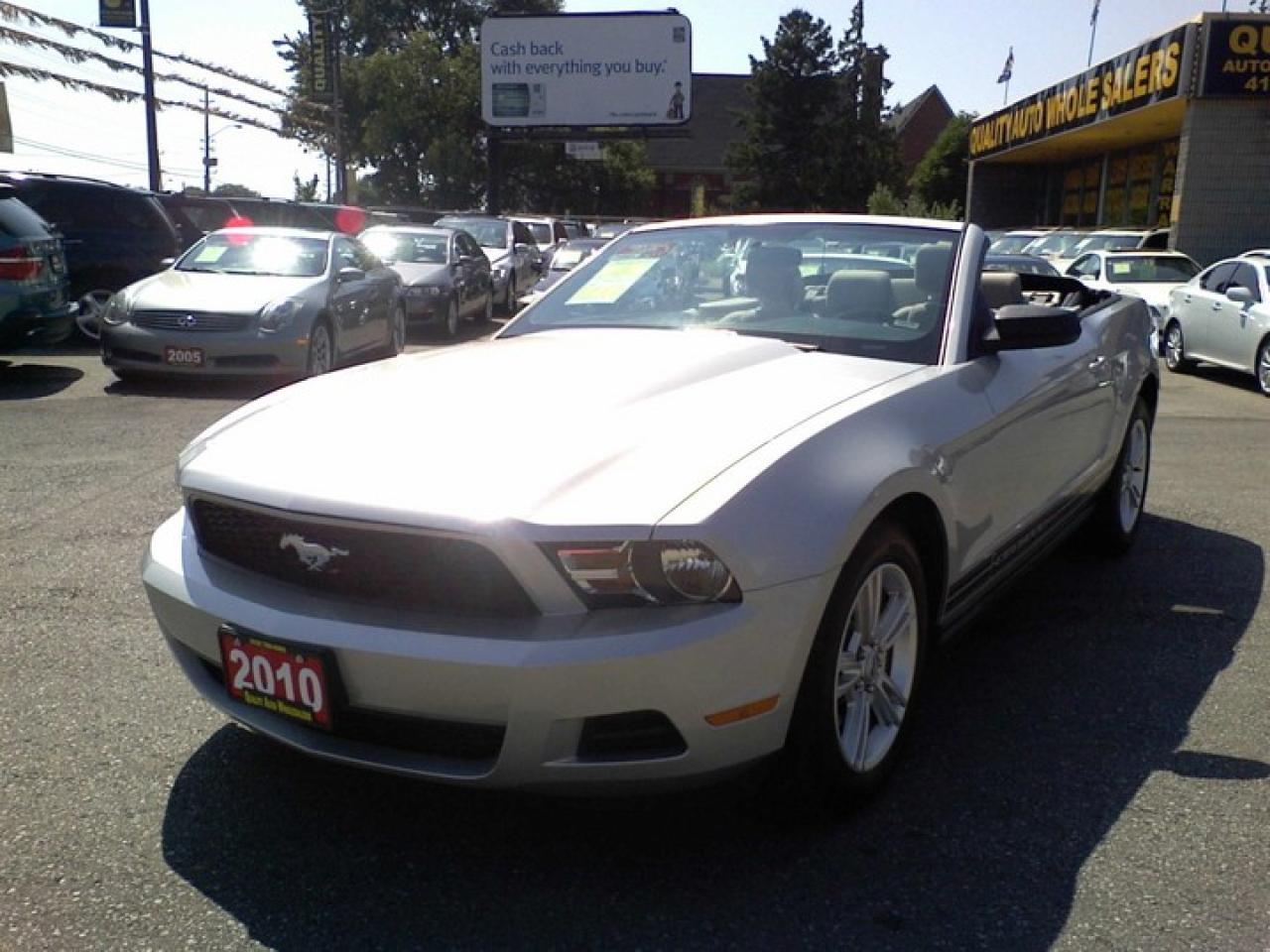 Used 2010 Ford Mustang CONVERTIBLE ALLOY WHEELS for sale in Scarborough, ON