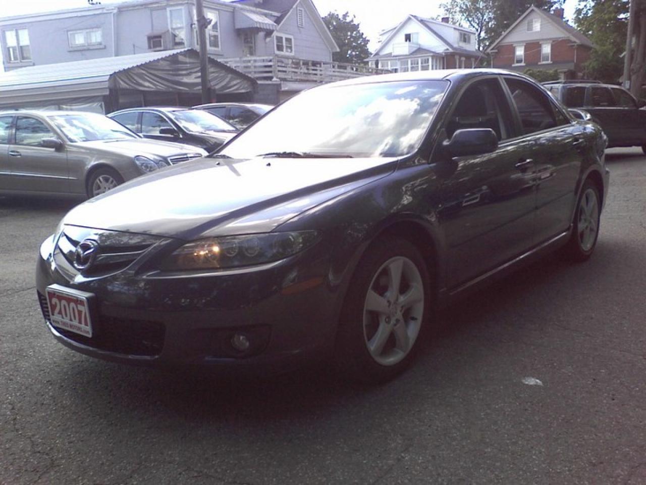 Used 2007 Mazda Mazda6 GT Sedan / Power Roof /Spoiler for sale in Kitchener, ON