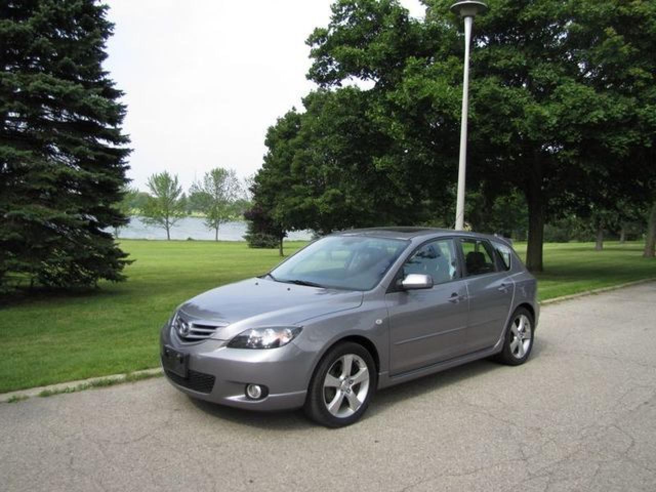 Used 2006 Mazda Mazda3 GS SPORT ROOF!!! NEW TIRES!!  MAZDA LEASE RET'N!! Hatchback for sale in Guelph, ON
