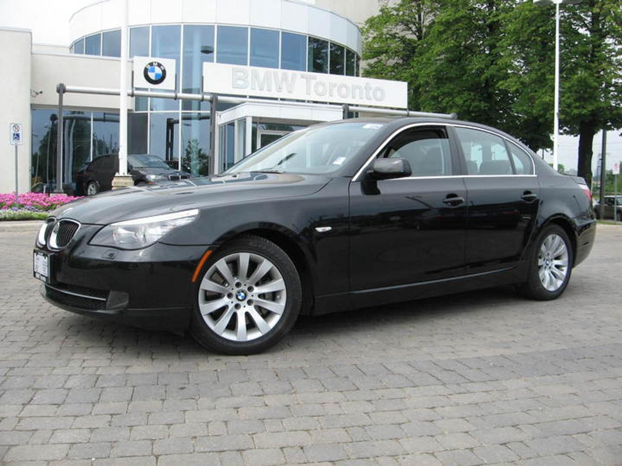 In production for over thirty years, the BMW 5 Series sets the standard for the performance luxury segment. As with every BMW, its all about the drive - a level of sheer driving pleasure that elevated the new BMW 5 Series even further above the ranks of conventional luxury sedans. At BMW Toronto, our immense selection of Pre-Owned 5 Series passes through an exhaustive inspection to ensure uncompromised performance, safety and peace of mind. Call or visit BMW Torontos 4th floor to schedule your personal test-drive with one of our knowledgeable Sales Consultants.