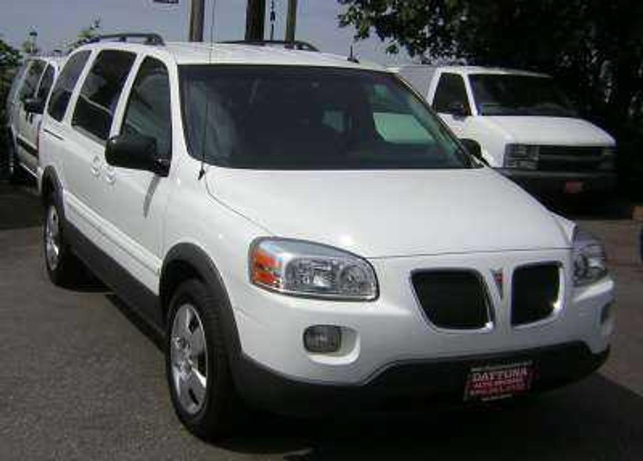 - Engine: 3.9 Liter SFI
- GVWR: 5,001 - 6,000 Lbs
- Brake System: Hydraulic

2007 Pontiac Montana SV6 EXTENDED V6 auto
a/c tilt cc cd key less local accident free vehicle in 
excellent condition, power group a/c tilt cc cd key less
only 77000km, BCAA Inspected Financing or Leasing 
available, International student program available, on approved
credit, tic view our inventory or apply on line please 
visit www.daytonaauto.net or call 604-263-2222