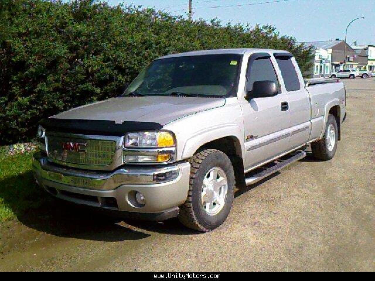 Used 2005 GMC Sierra K1500 Ext SLE for sale in Unity, SK