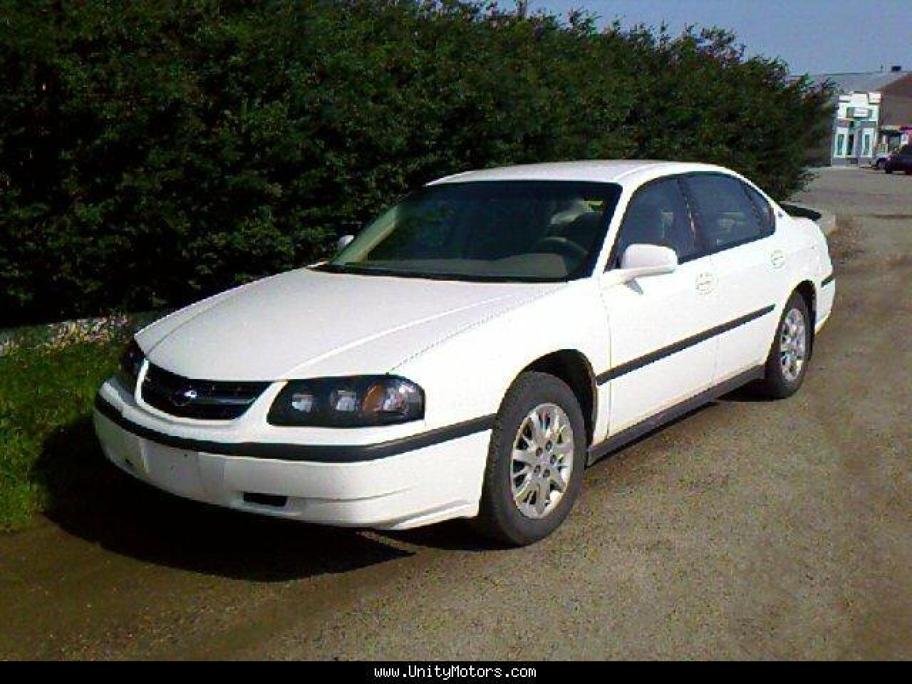 Used 2004 Chevrolet Impala SEDAN for sale in Unity, SK