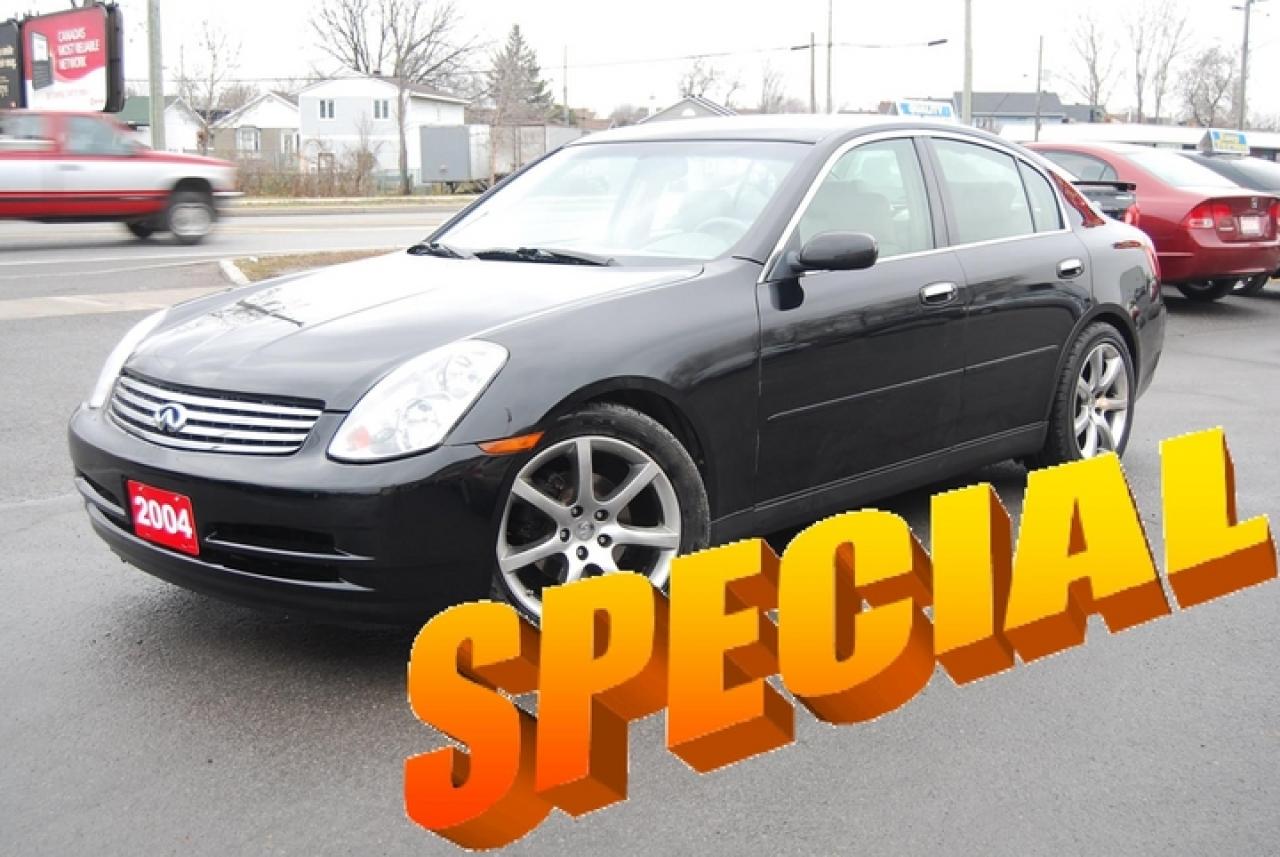 Used 2004 Infiniti G35  for sale in Ottawa, ON
