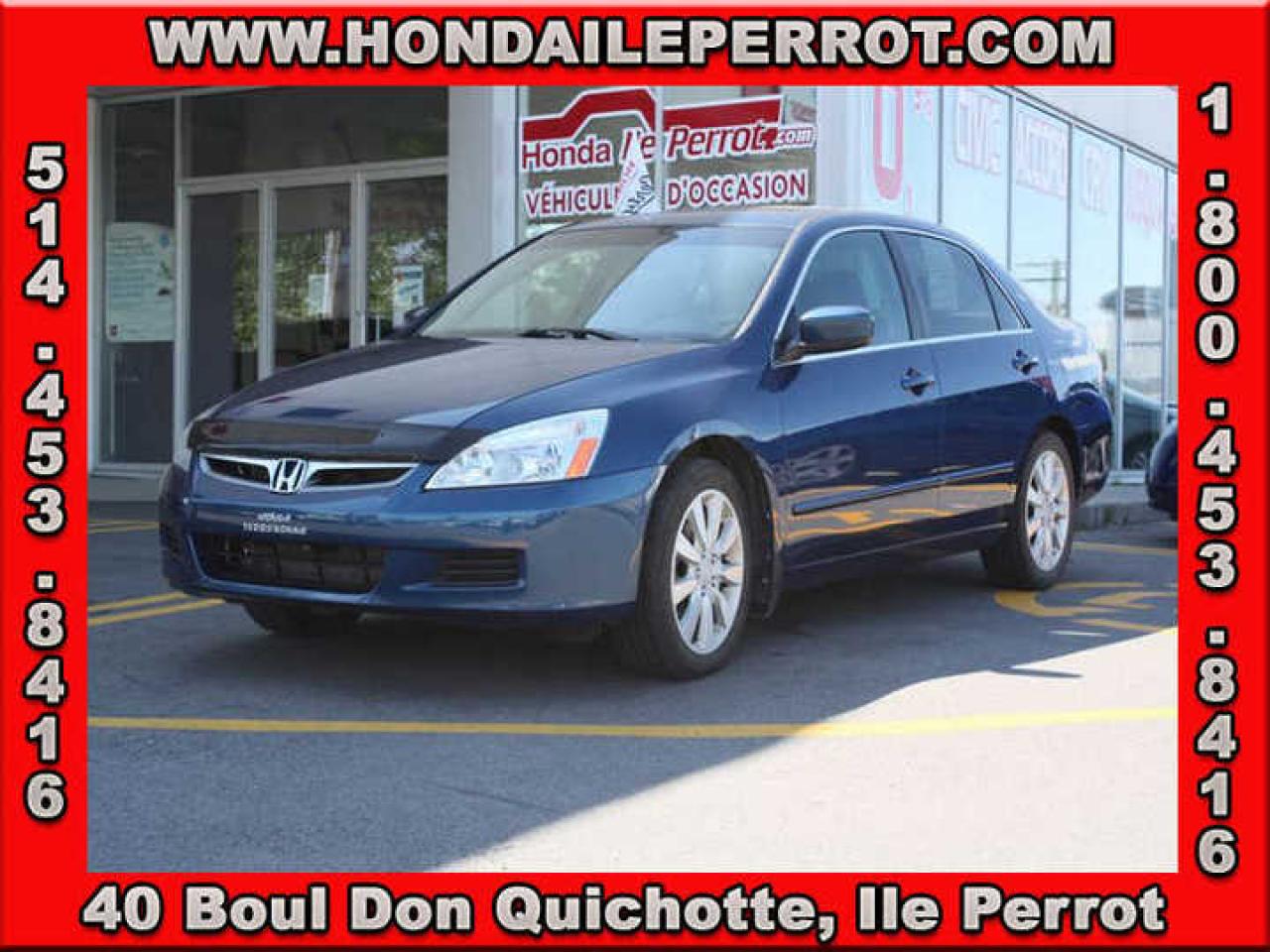 Used 2006 Honda Accord EX-L V6 for sale in Ile Perrot, QC