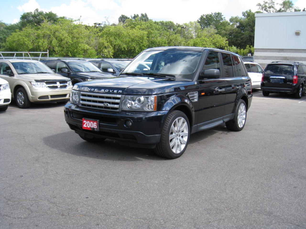 Used 2006 Land Rover Range Rover Sport Supercharged SUNROOF NAVG for sale in North York, ON