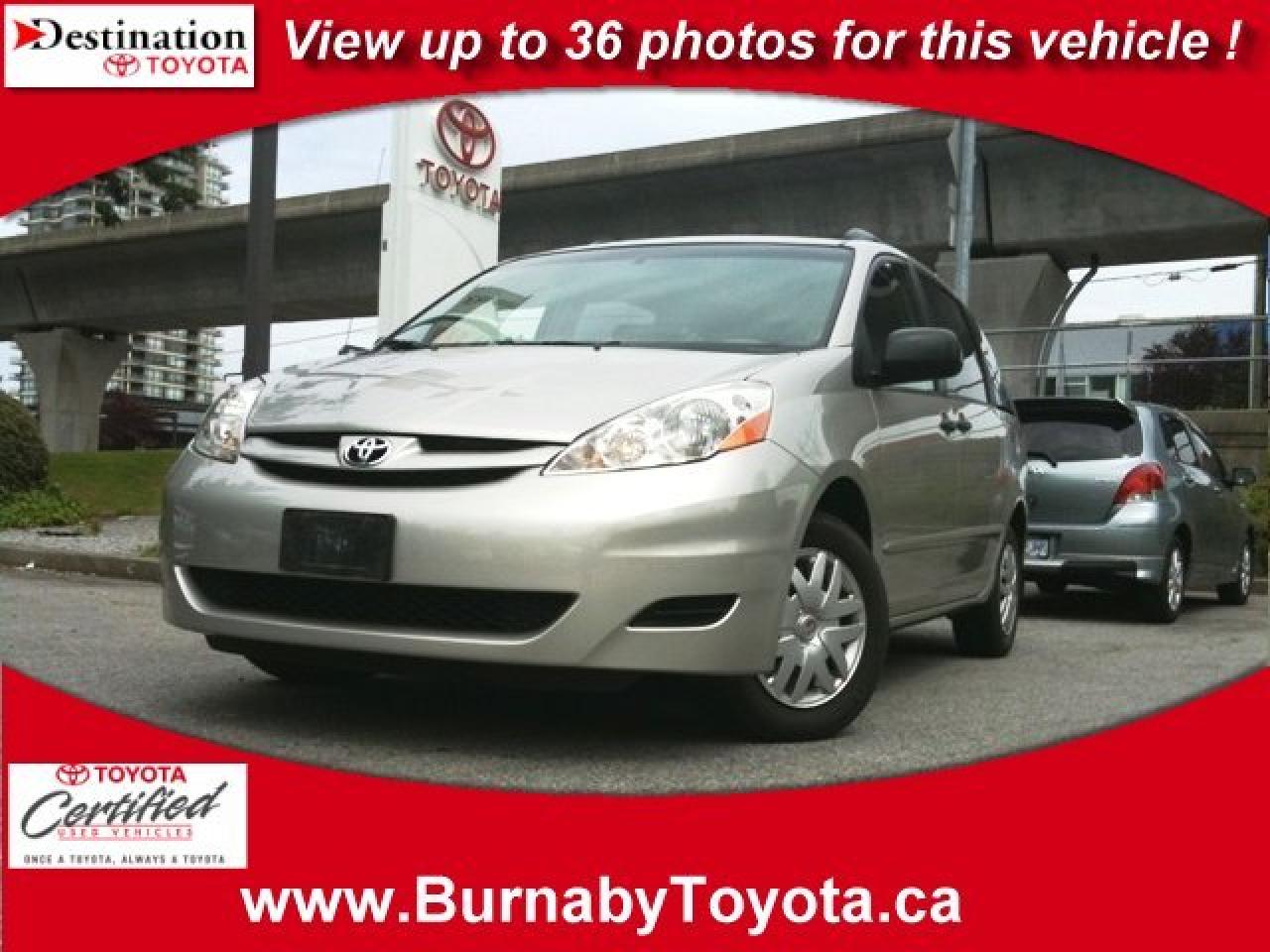 Used 2006 Toyota Sienna CE - Sale price applies until August 3 delivery only! for sale in Vancouver, BC