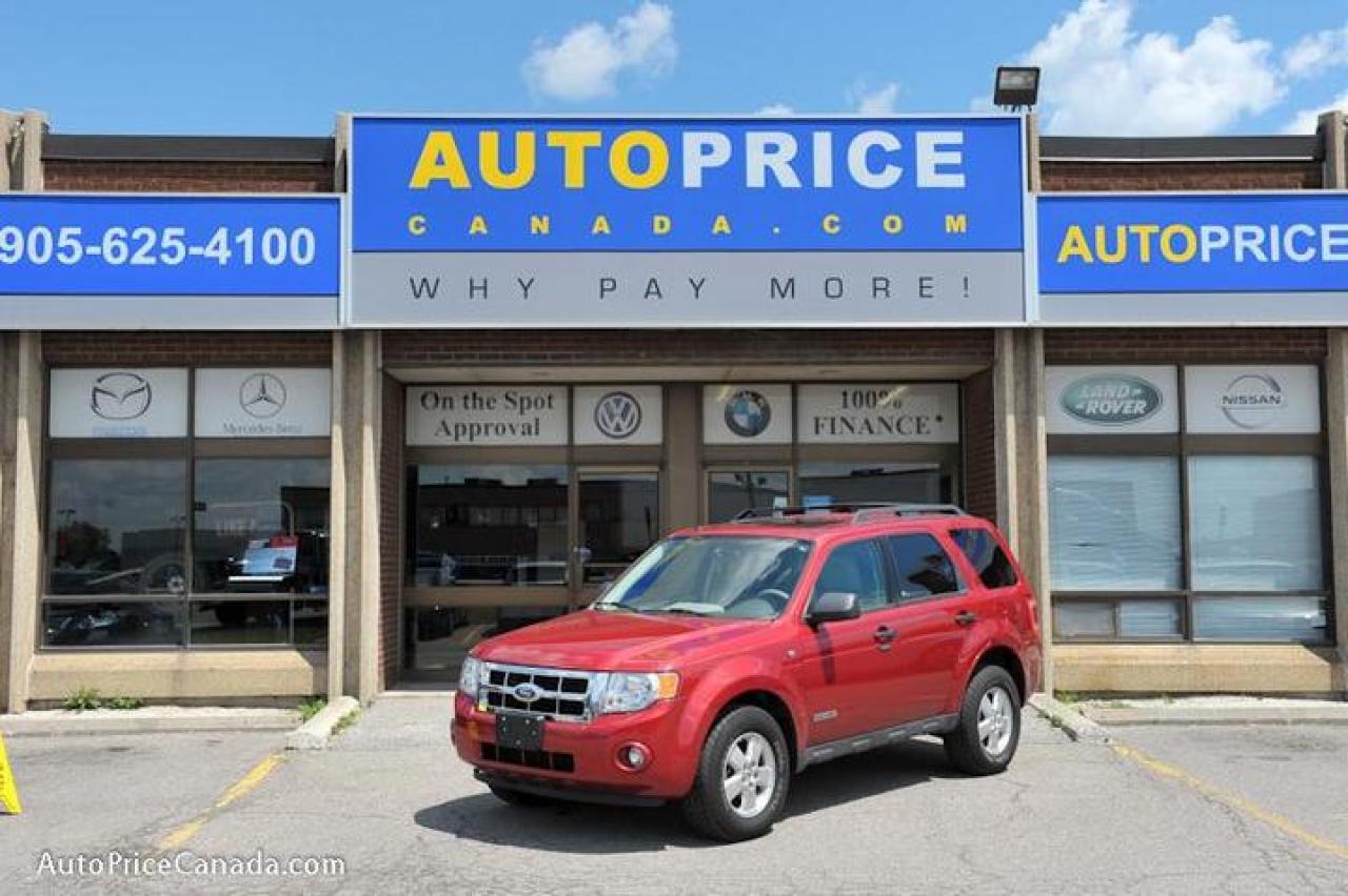 Used 2008 Ford Escape V6/SUNROOF/AUTO/ALLOYS/PWR GRO for sale in Mississauga, ON