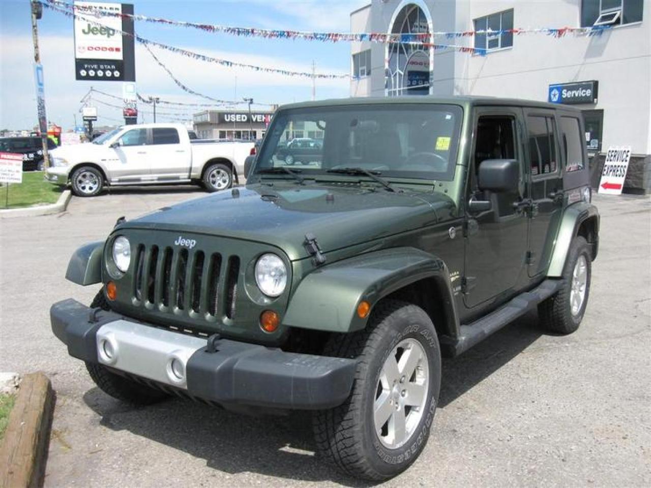 Used 2008 Jeep Wrangler Unlimited Sahara for sale in Airdrie, AB