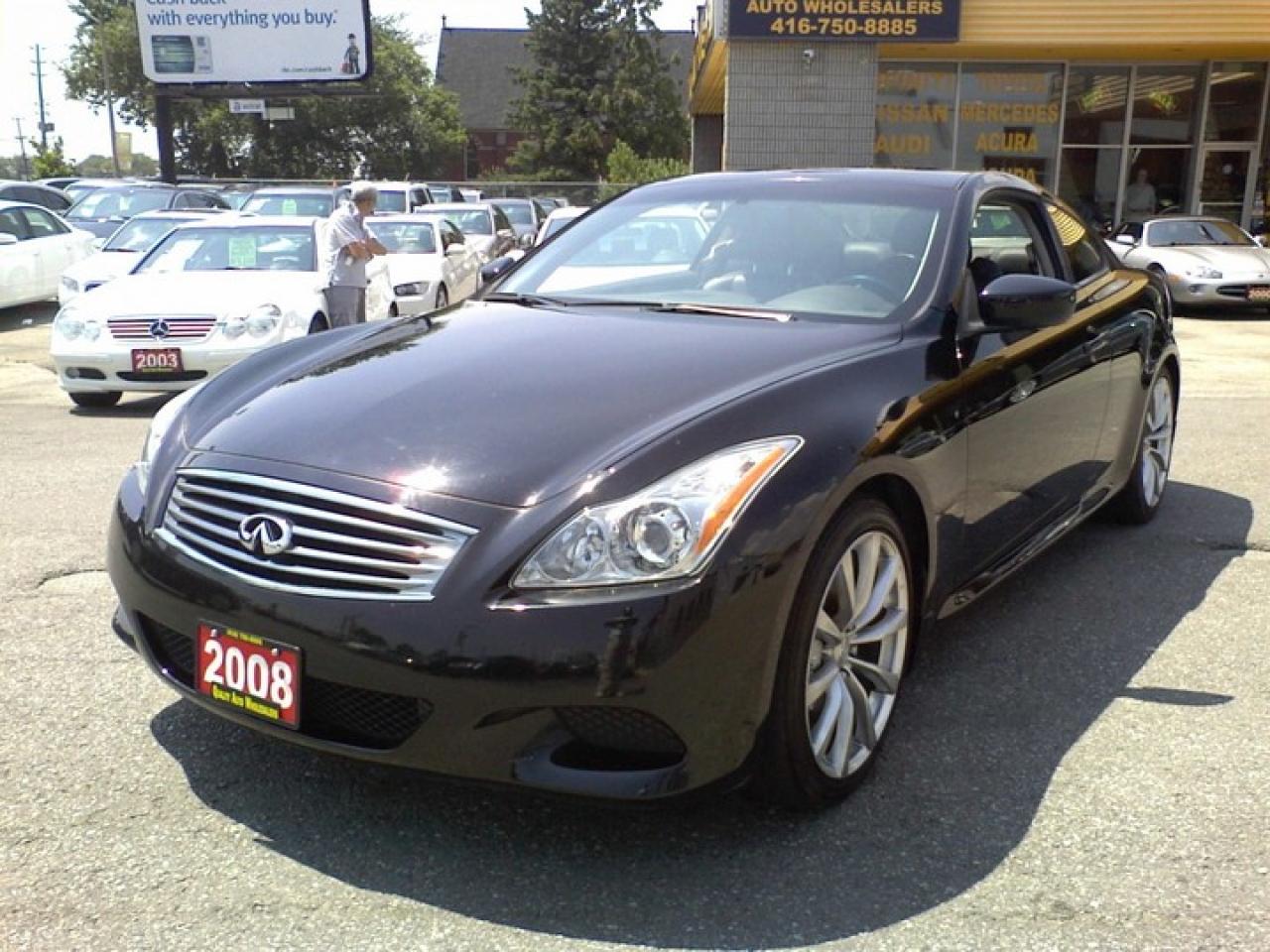 Used 2008 Infiniti G37 S JOURNEY PKG FACT.NAVIGATION - REAR CAM for sale in Scarborough, ON