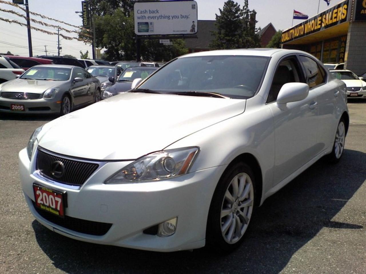 Used 2007 Lexus IS 250 AWD LUXURY NAVI-REARCAM PADDLE SHIFTERS for sale in Scarborough, ON