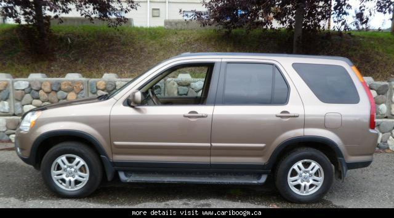 Used 2002 Honda CR-V EXL for sale in Williams Lake, BC
