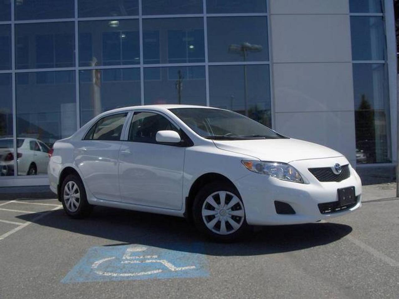 THIS 2009 TOYOTA COROLLA CE IS ONE OF OUR PREVIOUS SERVICED CARS!!
IT IS LIKE NEW AND HAS LESS THAN 8,000KMS ON IT!!
GIVE US A CALL TODAY TO SCHEDULE A TEST DRIVE!
VALLEY TOYOTA YOUR SOURCE FOR QUALITY USED CARS, TRUCKS, VANS AND SUVS IN THE LOWER MAINLAND, FRASER VALLEY AND B.C.