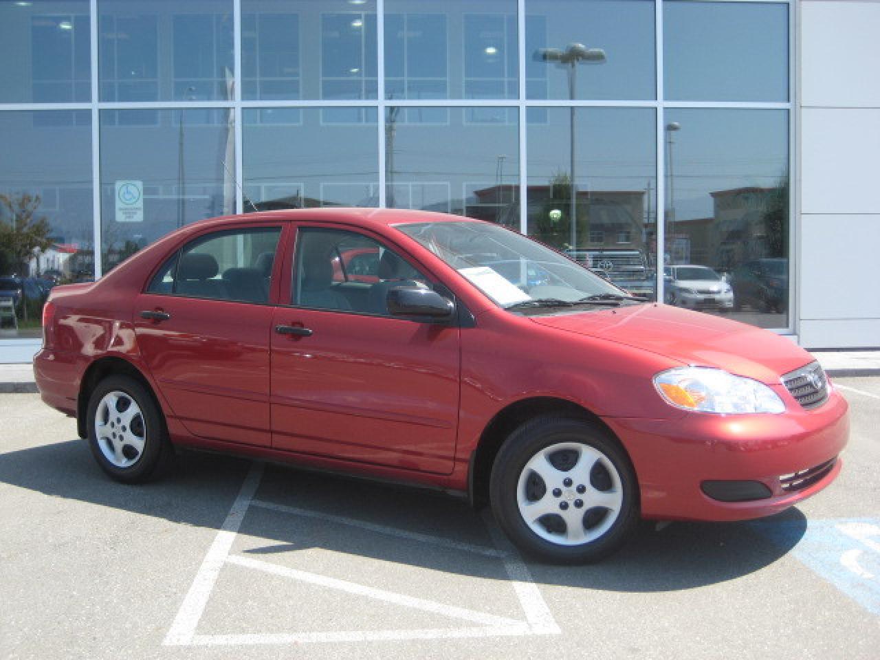 Used 2007 Toyota Corolla CE- TOYOTA CERTIFIED WITH FINACING FROM 3.9% O.A.C! for sale in Chilliwack, BC