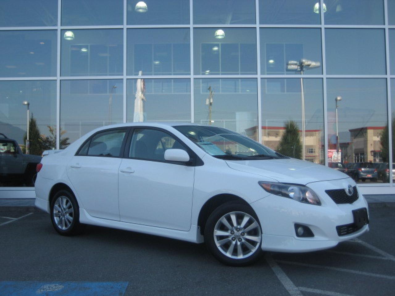 Used 2009 Toyota Corolla S- LOCAL, TOYOTA CERTIFIED! 3.9% FINANCING O.A.C UPTO 60 MONTHS! for sale in Chilliwack, BC