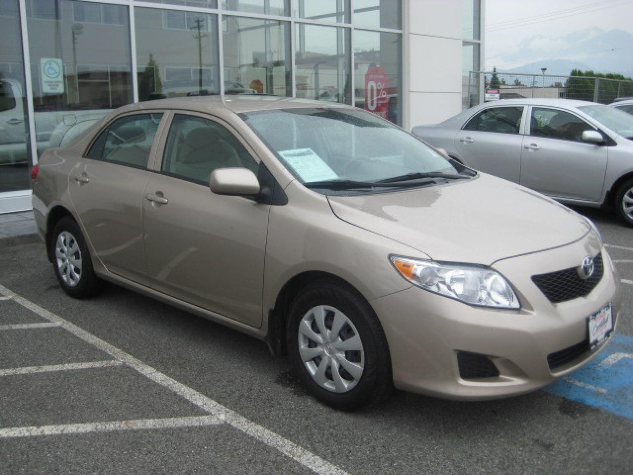 Used 2009 Toyota Corolla CE- LOCAL, 1 OWNER, TOYOTA CERTIFIED W/ 3.9% FINANCING O.A.C UPT for sale in Chilliwack, BC