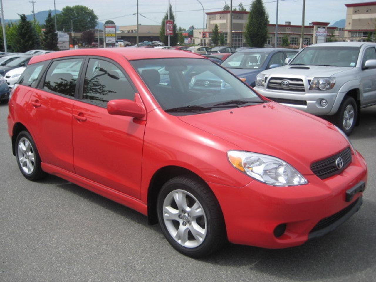 THIS 2008 TOYOTA MATRIX XR IS A VERY NICE & CLEAN 1 OWNER, THAT WAS PURCHASED AND SERVICED HERE AT VALLEY TOYOTA!

IT IS ACCIDENT FREE WITH SERVICE HISTORY!

ITS  TOYOTA CERTIFIED GIVING YOU PIECE OF MIND WITH ITS 1YR OR 20,000KM POWERTRAIN WARRANTY!

CALL US TODAY!!

VALLEY TOYOTA, YOUR SOURCE FOR QUALITY USED VEHICLES IN THE LOWER MAINLAND, FRASER VALLEY AND B.C.!