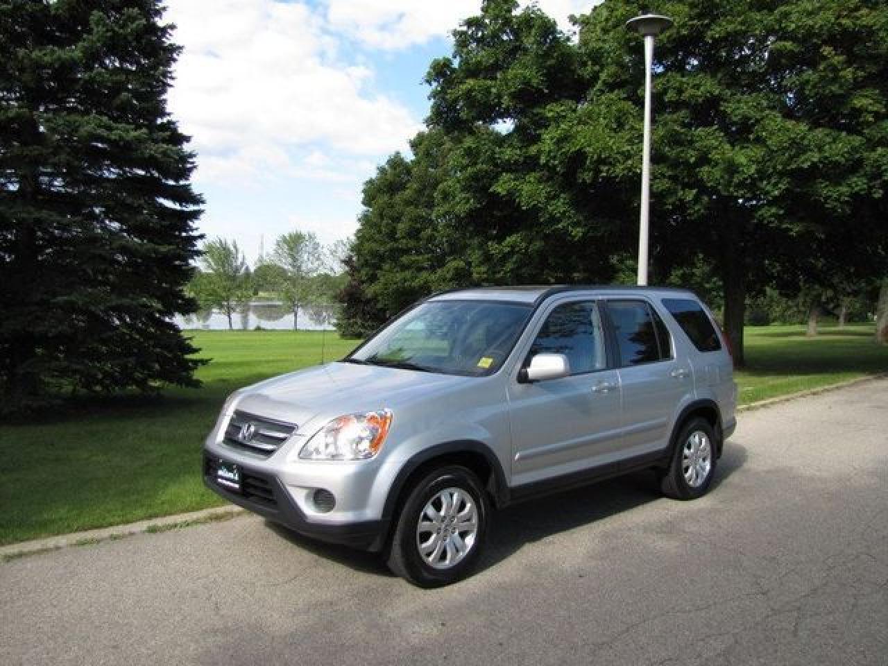Used 2006 Honda CR-V SE AWD!!! LEATHER!! SUNROOF!! HONDA LEASE RETURN!! SUV for sale in Guelph, ON