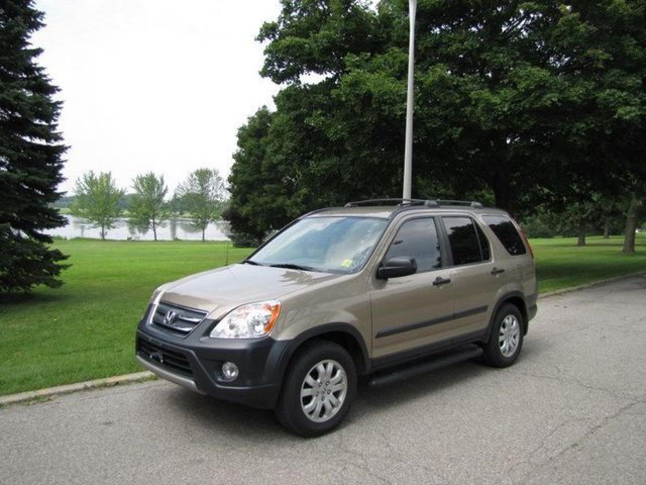 Used 2006 Honda CR-V LX AWD!!! SIDEBARS!! HONDA LEASE RETURN!! SUV for sale in Guelph, ON
