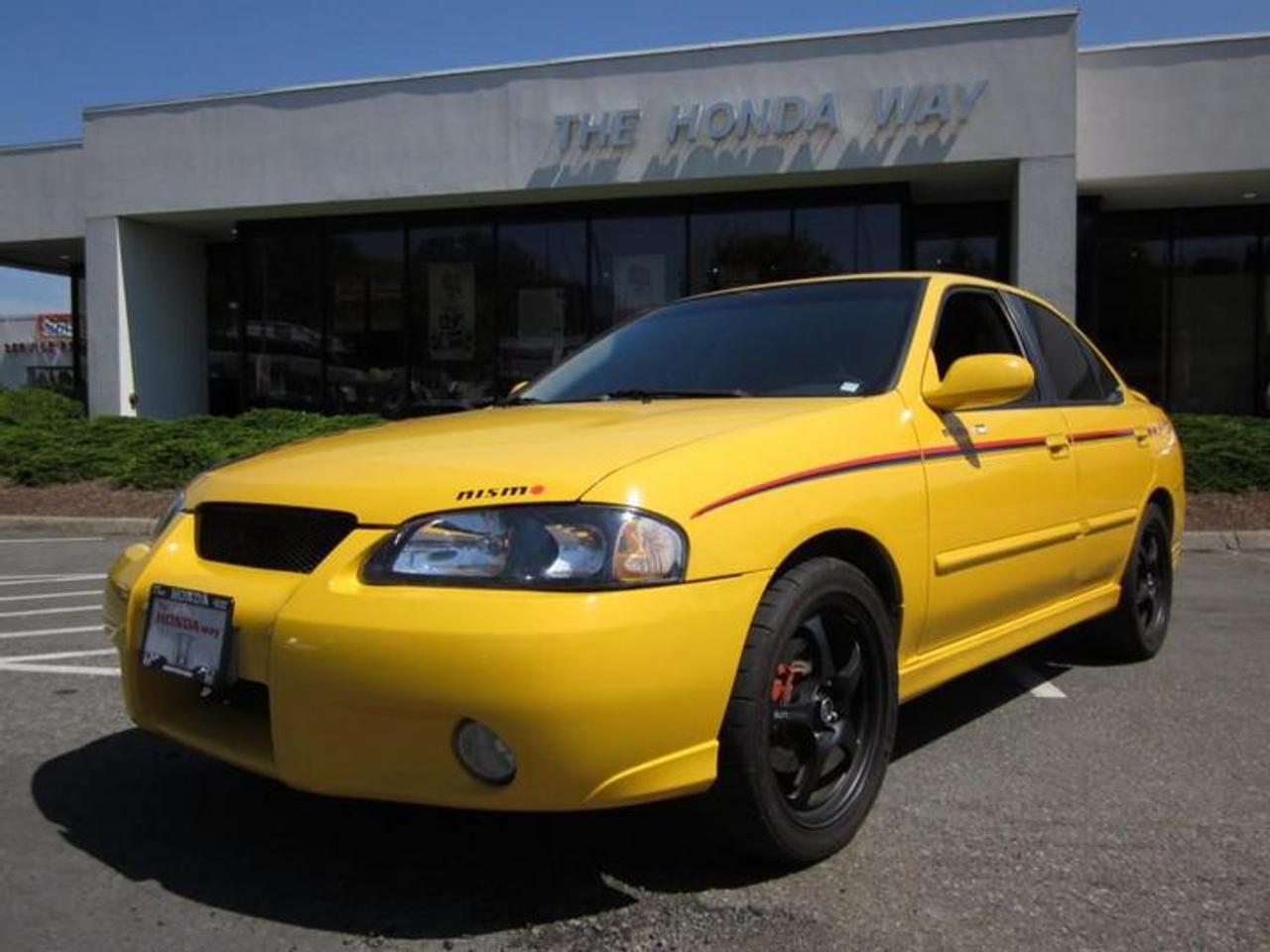 NISMO - Brake Pads, Cold Air Intake, Graphics Package, Cat-back Exhaust, Exhaust Manifold, Front and Rear Sway bars, Front Tie Bar, Floor Mats, Shift Knob, Rad Cap, Oil Cap, Camshafts.. ALL THE parts above are NISMO brand.. as well as Motegi Rims, Powerslot Sloted Rotors, Engine wire grounding kit, Stillin ECU Controller, Engine Mounts... the vehicle is in excellent condition!