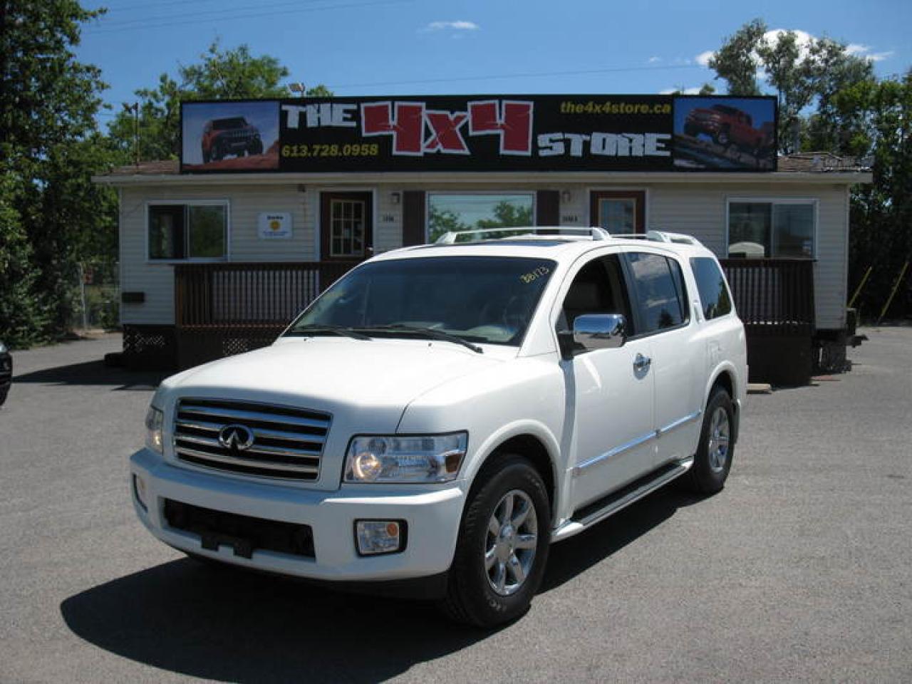 Used 2006 Infiniti QX56 LEATHER LOADED NAV MOONROOF 4X4 DVD for sale in Ottawa, ON