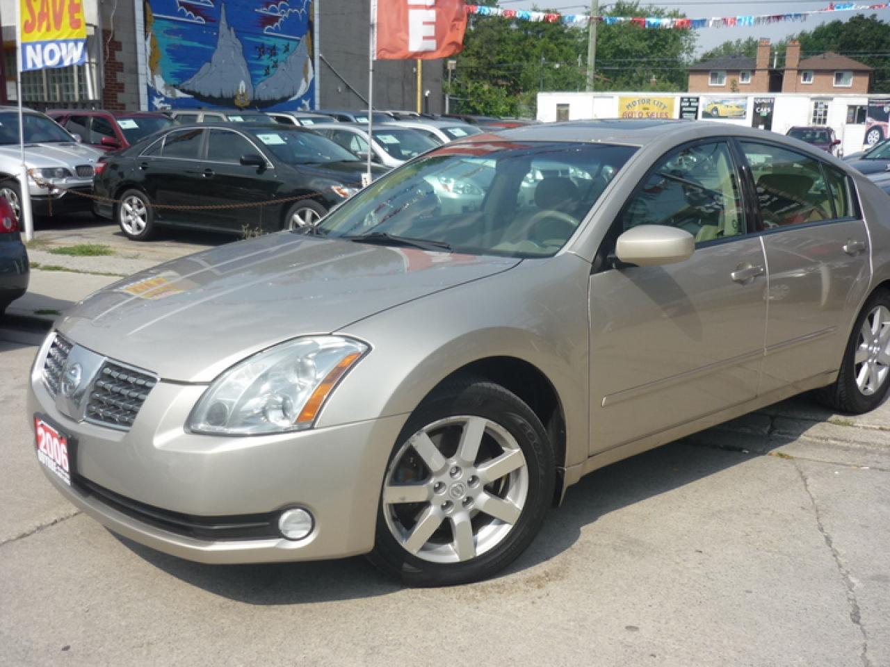 Used 2006 Nissan Maxima SL-LOADED-LEATHER-ROOF for sale in Scarborough, ON