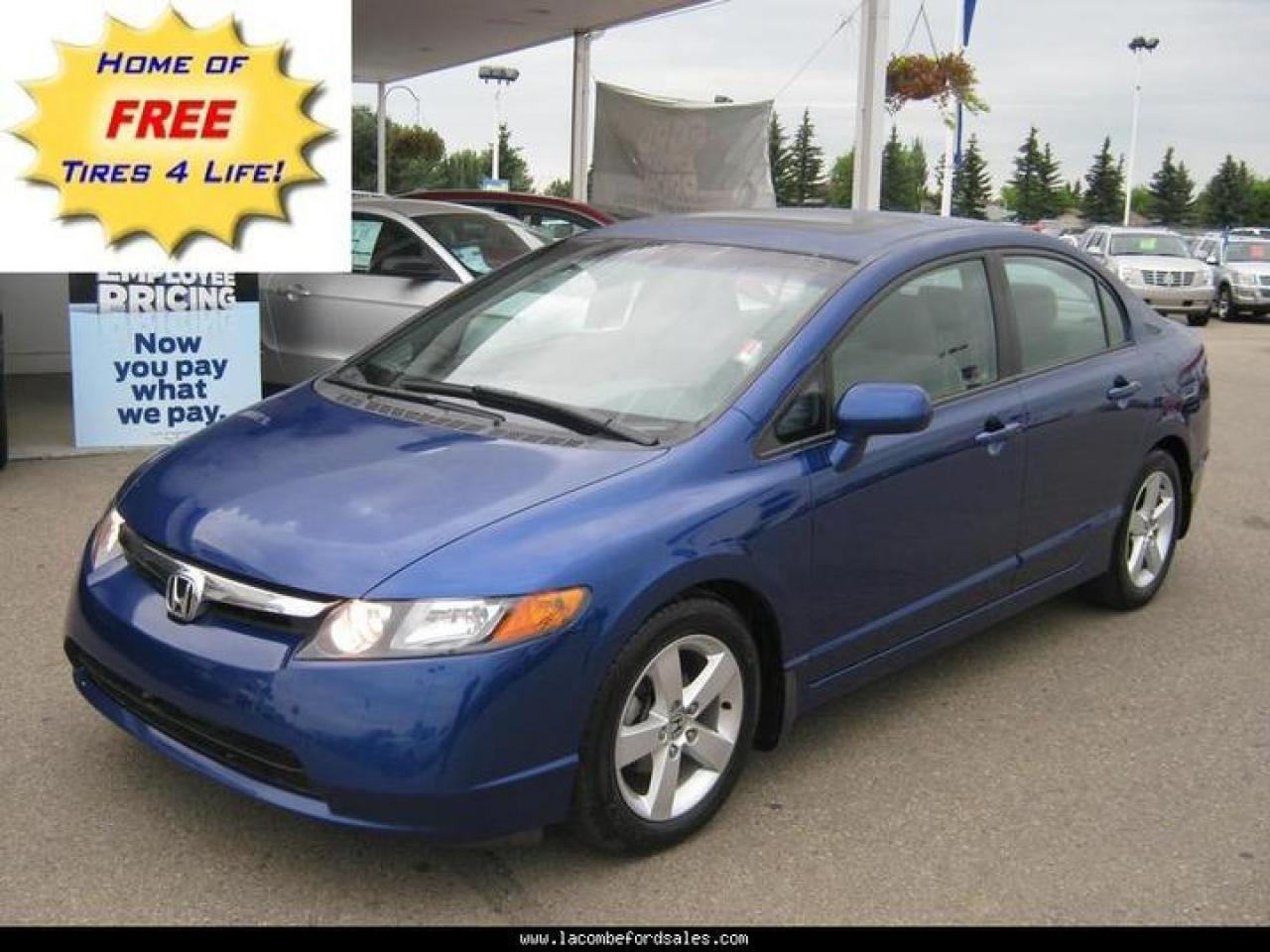 Used 2007 Honda Civic EX for sale in Lacombe, AB