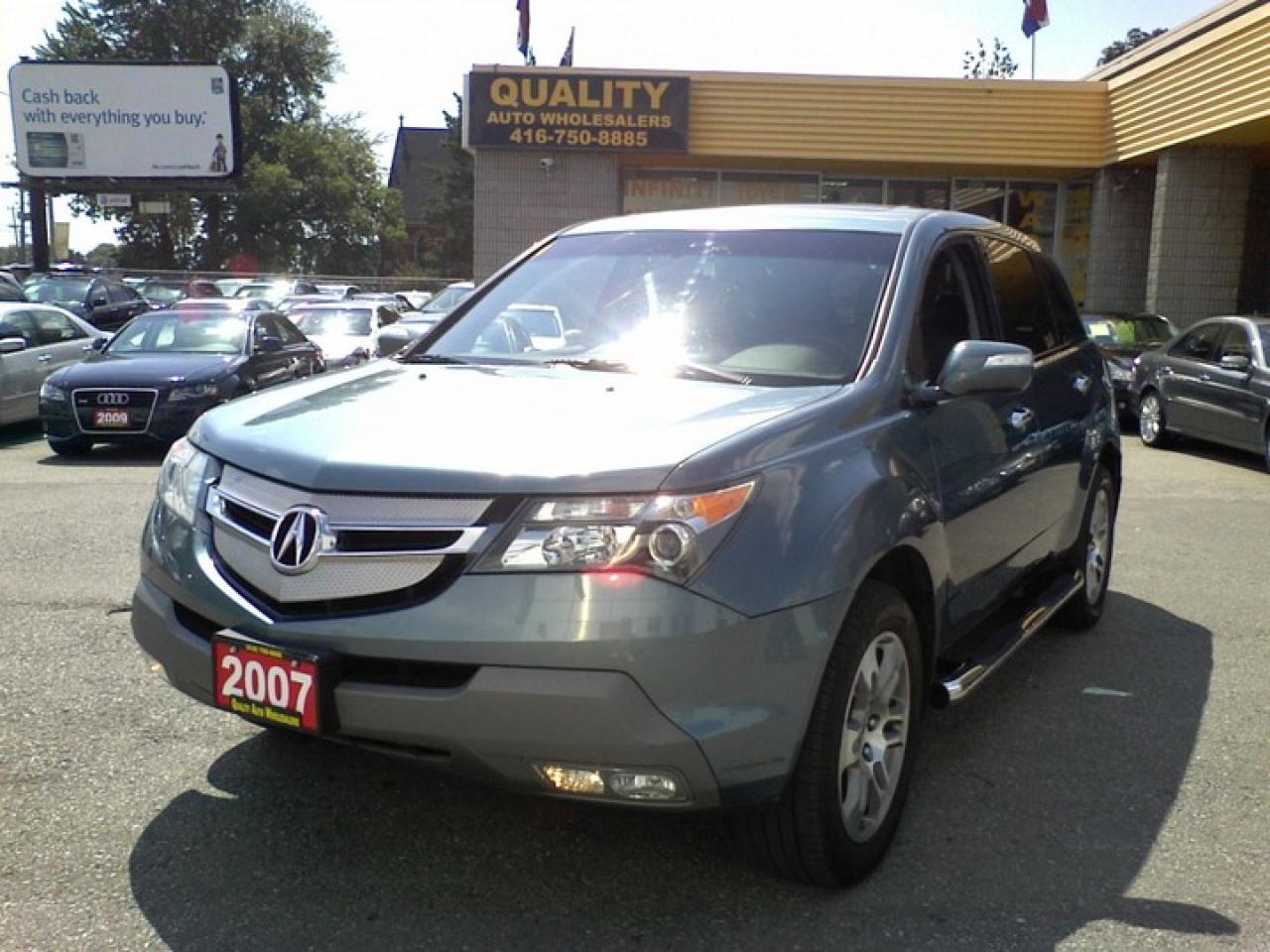 Used 2007 Acura MDX TECHNOLOGY NAVIGATION-REARCAM RUNNING BOARDS for sale in Scarborough, ON