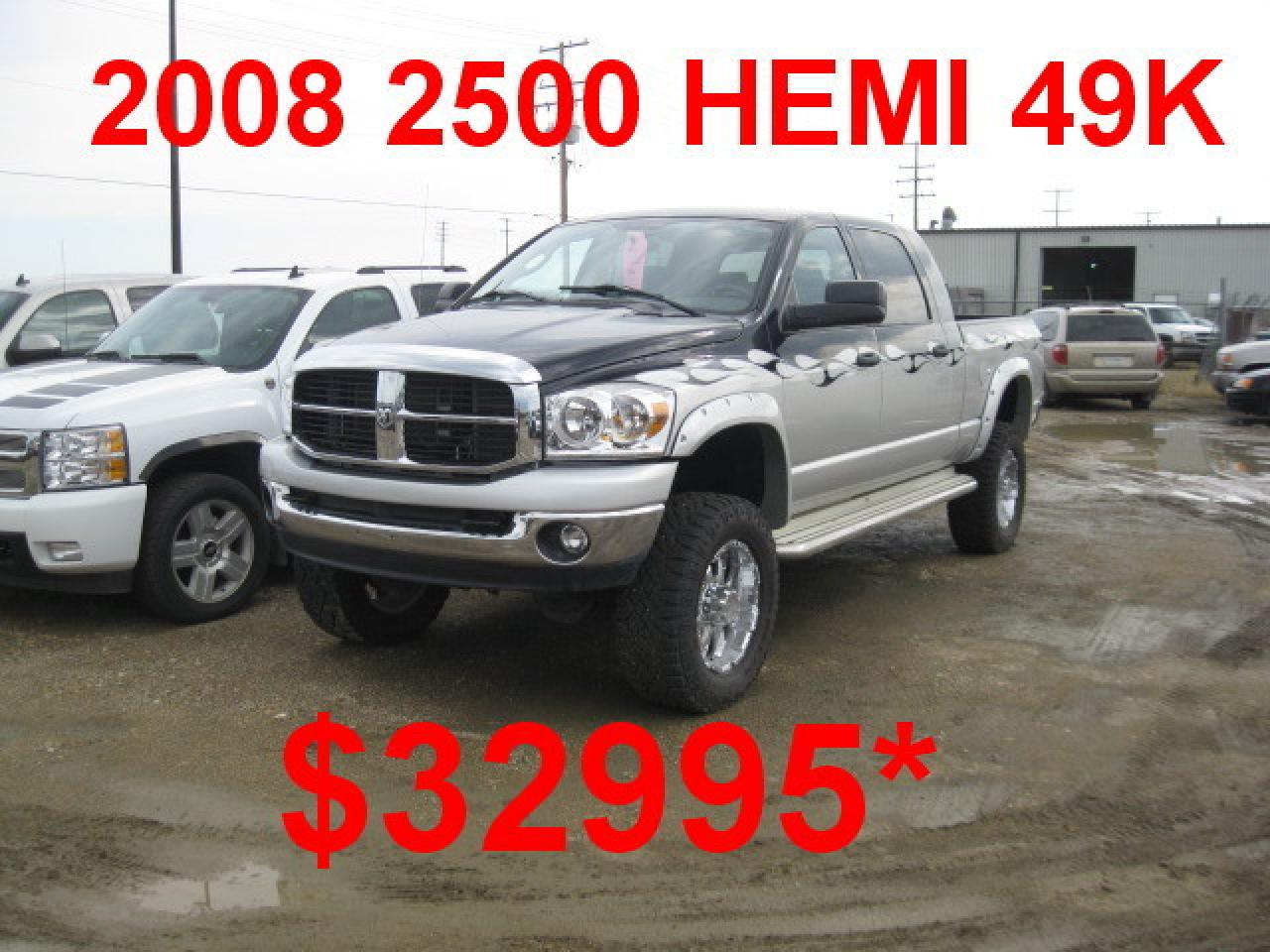Used 2008 Dodge Ram 2500 MEGA CAB for sale in Kindersley, SK