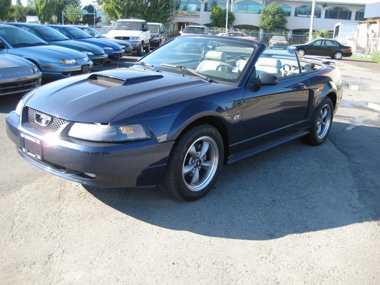 2001 FORD MUSTANG GT CONVERT, 5 SPEED MANUAL TRANSMISSION, LOCAL CAR, NO ACCIDENTS, WELL MAINTAINED, SERVICE HISTORY, CUSTOM EXHAUST WITH FLOW MASTER EXHUAST.  THIS CAR IS LOADED, LEATHER INTERIOR, PREMIUM CD SOUND, BULLET WHEELS.....NICE NICE CAR!