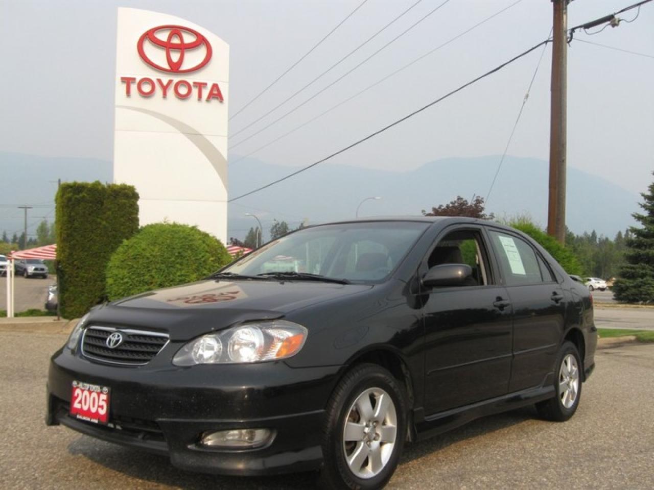 Used 2005 Toyota Corolla Sport for sale in Salmon Arm, BC