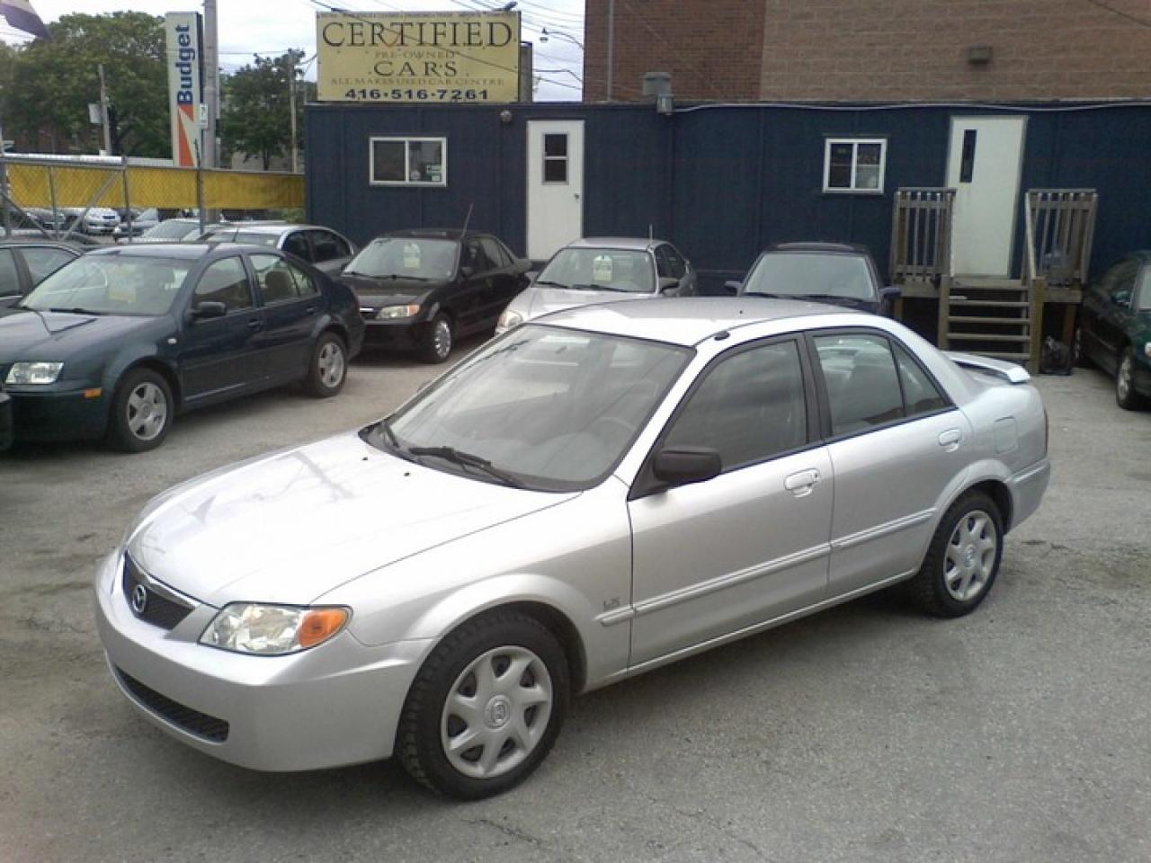 Used 2002 Mazda Protege CERTIFIED, ETESTED for sale in Toronto, ON