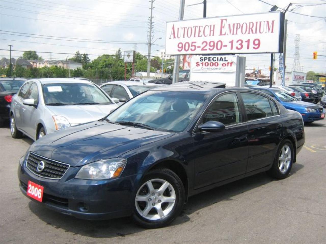 Used 2006 Nissan Altima 2.5 SL Leather Sunroof Alloys Loaded for sale in Mississauga, ON