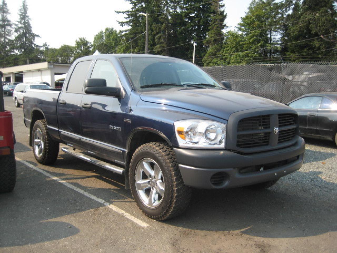 Used 2008 Dodge Ram 1500 Quad  Cab 4X4 ST for sale in Courtenay, BC