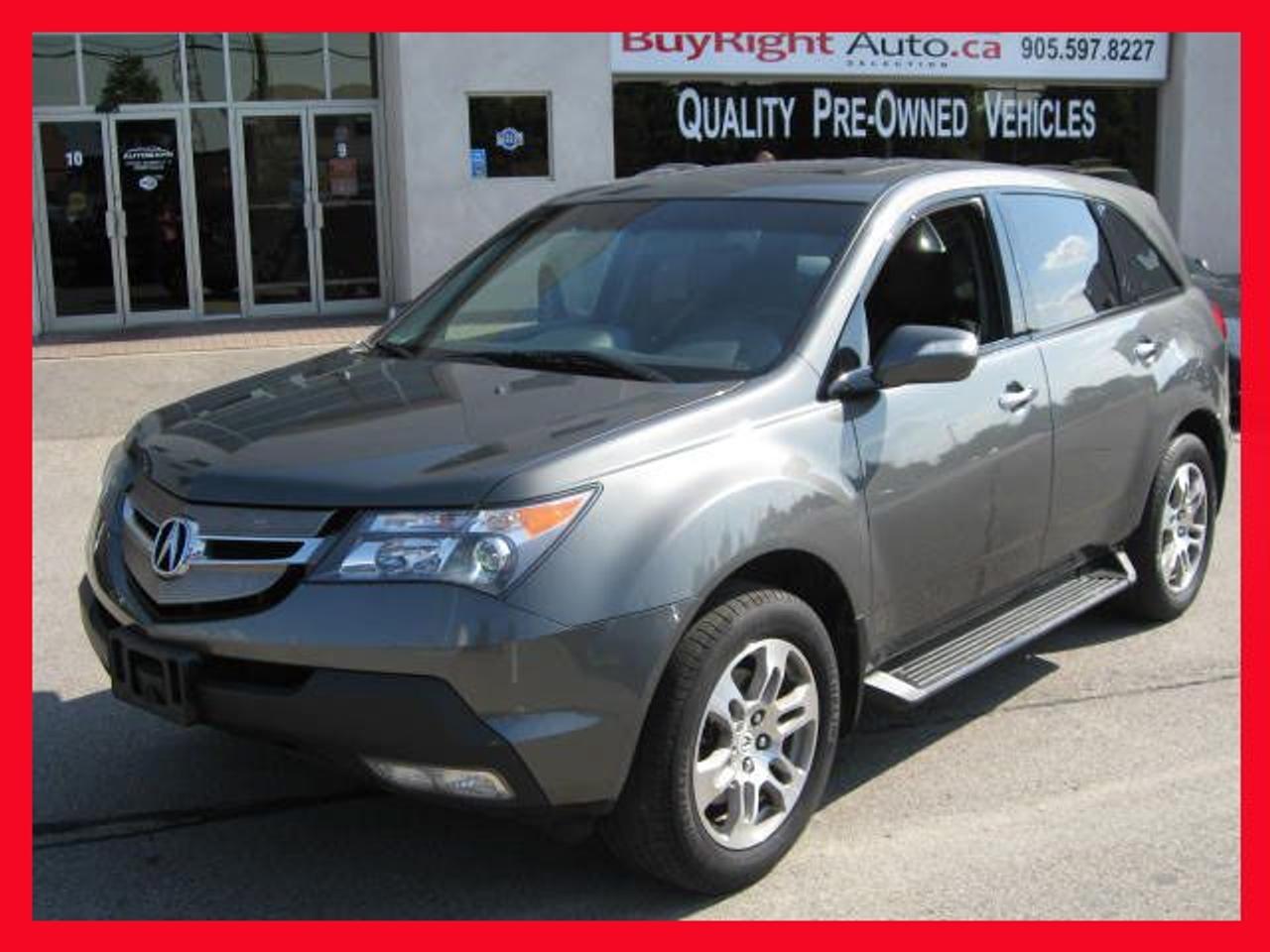 BUYRIGHT WITH CONFIDENCE**PRICE+TAXES+LIC**JUST IN ONE OWNER OFF LEASE FROM ACURA FINANCIAL,GREY ON BLACK LEATHER,NAVIGATION,7PASSENGER,ALL POWER OPTIONS,ACCIDENT FREE SUPER CLEAN,A MUST SEE COME IN FOR A TEST DRIVE TODAY OR VISIT US AT  WWW.BUYRIGHTAUTO.CA