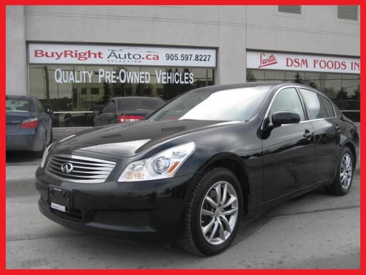 Used 2008 Infiniti G35 LUXURY PKG AWD**ACCIDENT FREE** for sale in Vaughan, ON