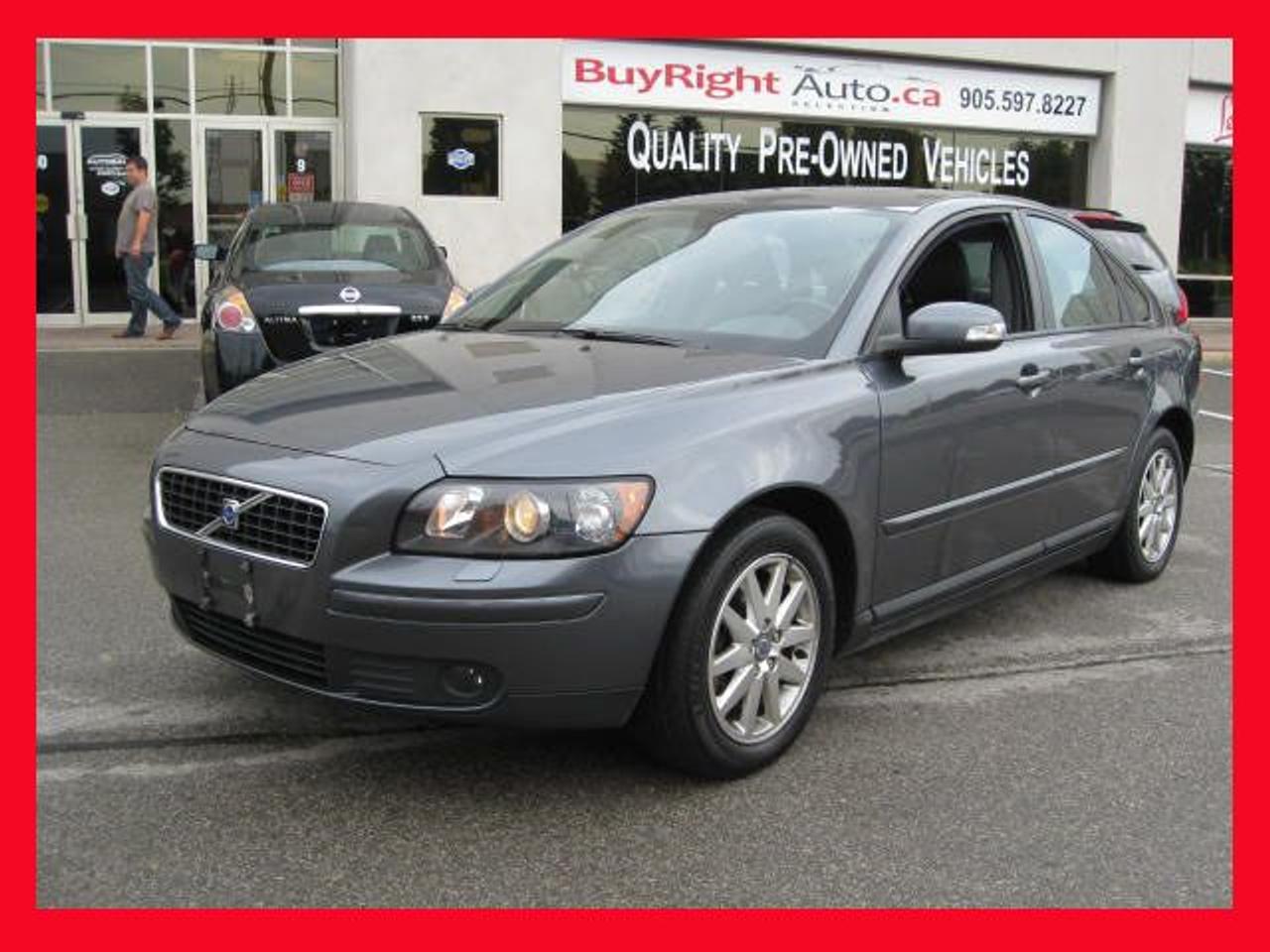 **BUYRIGHT WITH CONFIDENCE**NO HIDDEN FEES PRICE+TAXES+LIC**JUST IN ONE OWNER OFF LEASE FROM VOLVO CANADA,ACCIDENT FREE SEDAN,T5 PKG 218HP TURBO,GREY ON BLACK,HEATED SEATS MOON ROOF,MEMORY SEATS,AND MUCH MORE, A MUST SEE COME IN FOR A TEST DRIVE TODAY OR VISIT US AT WWW.BUYRIGHTAUTO.CA