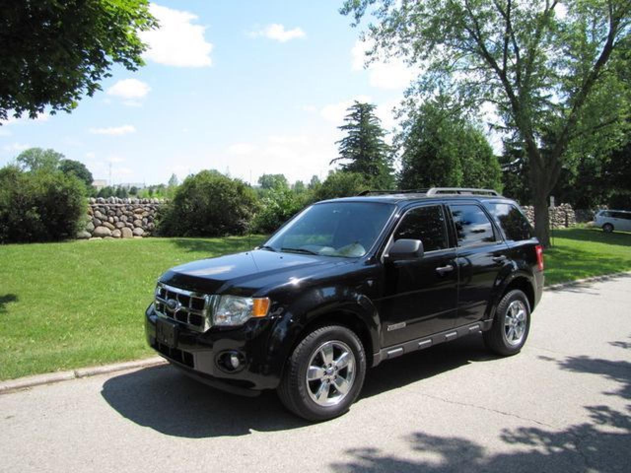 Used 2008 Ford Escape XLT HTD LTHR!! SUNROOF!! CHROME!! BLACK/BLACK!! SUV for sale in Guelph, ON