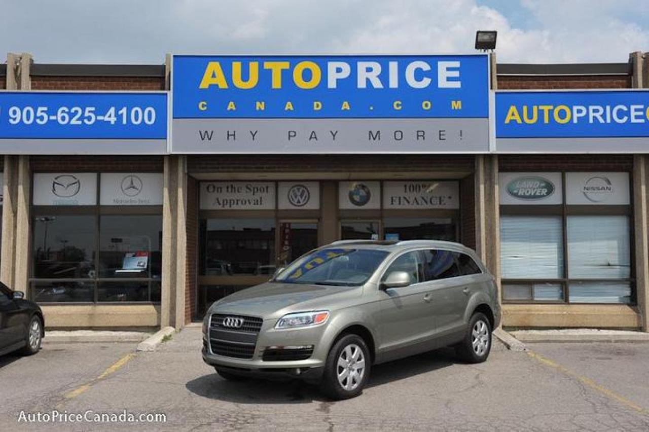 Used 2007 Audi Q7 PREMIUM PKG/7 PASSENGER for sale in Mississauga, ON