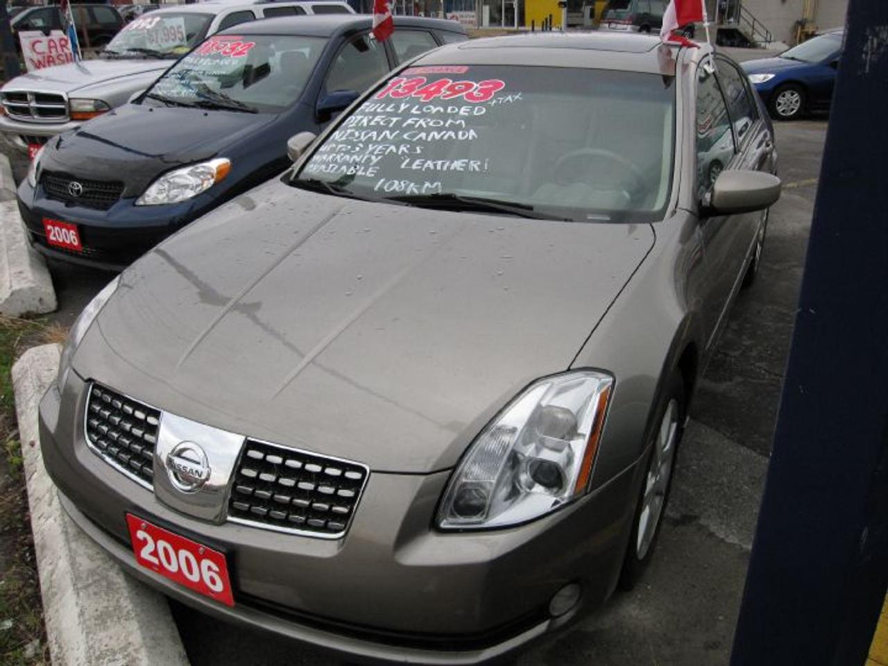 Used 2006 Nissan Maxima SE for sale in Scarborough, ON