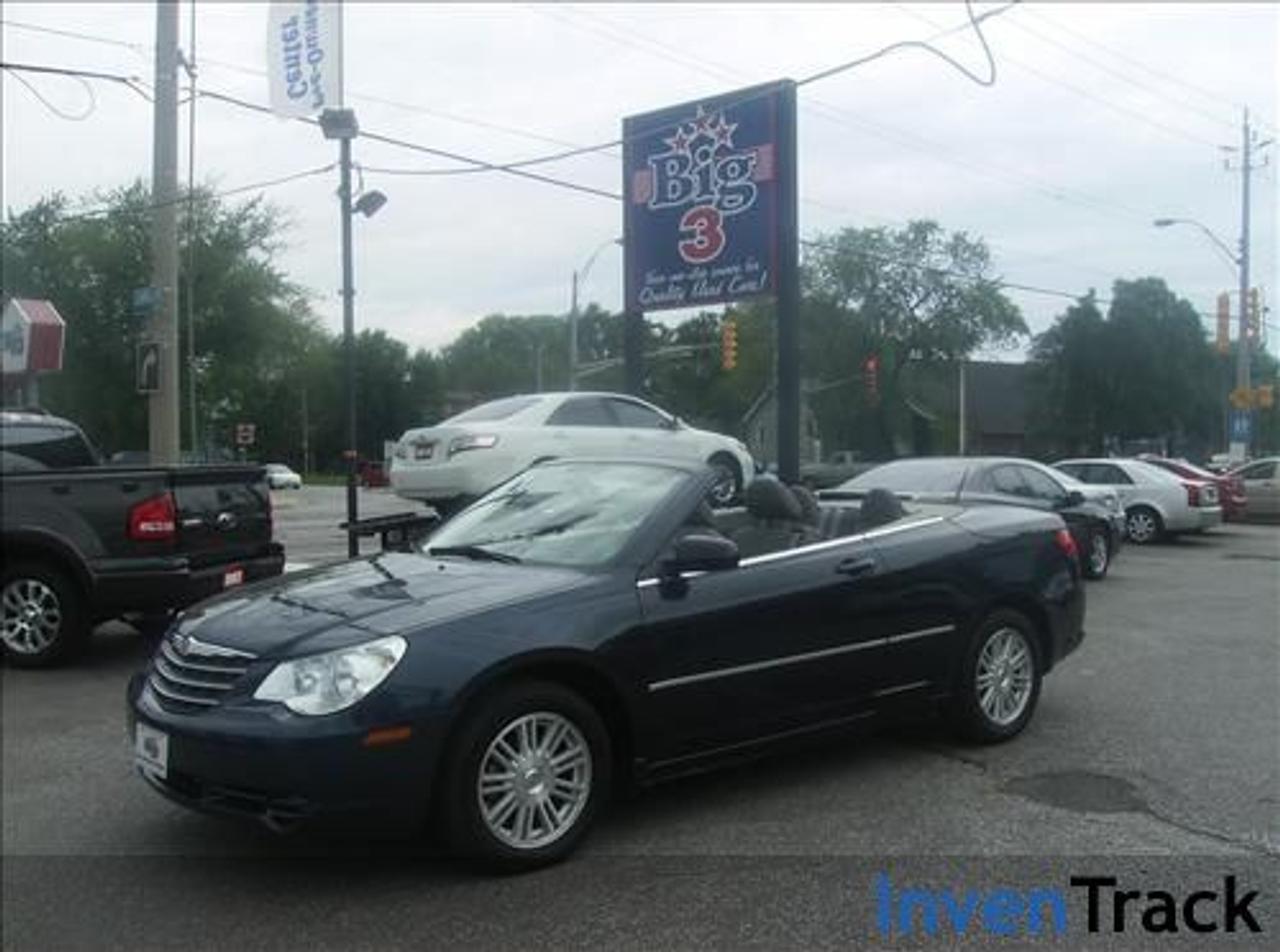 Get this Great Convertible for approx $81 a week  with $0 down! o.a.c

Get the Best Rate @ Big 3 Pre-Owned Center!

Your one-stop source for Quality Used Cars,Trucks, Vans & SUVs!

If we dont have the vehicle of your choice on our Lot, we can order and customize the vehicle that you want @ the best price in Ontario hands down...try us and see for yourself.

From Windsor, Helping Windsor!  Our Reputation is our biggest Asset!

$ 0 DOWN o.a.c & 100% APPROVED FINANCING!
We dont finance your past but we finance your Future!

We accept offers and your old clunker or trade as a down payment! (TOP VALUE).

NOT ONLY WE ARE IN THE CAR BUSINESS, WE ARE IN THE CUSTOMER SATISFACTION BUSINESS.

WE HAVE THE QUALITY CARS, TRUCKS AND SUVS YOU ARE LOOKING FOR AT A PAYMENT THAT WORKS WITH YOUR BUDGET!

All of our vehicles are Safety & E-Tested! Financing & Extended Warranty is available! All of our vehicles are hand picked and will go through a 120-point inspection before delivery. CarFax & CarProof provided on the spot, just ask.

We will help you in getting a car loan,vehicle insurance and Plates.

We specialize in getting you low monthly and comfortable payments with as low as $0 down. Safety & E-Tested! 100% Approved Financing is available at as low as 6.39%! Just tell us what you want and you shall receive. You Work, You Drive! If you do decide to stop in we will Gladly help you out.

FEEL AT EASE HERE @ BIG 3! NO HASSLES. NO WORRIES. 100% GUARANTEED & 100% APPROVED FINANCING FOR ALL CREDIT SITUATIONS. WHEN OTHERS SAY NO, WE SAY YES! WE CAN REBUILD YOUR CREDIT! APPLY  ONLINE TODAY

Bankruptcy, divorce, new to country, credit problems, CPP, Repos, ODSP, Self employed, Maternity Leave, or WSIB, 100% approvals, 100% of the time!

Big 3 Pre-Owned Center is an 8 year member of the UCDA (Used Car Dealers Association) Buy with Confidence! Dealership Quality without Dealership Prices!

DONT DELAY APPLY TODAY

* weekly payment is calculated on average credit of 6.39% interest rate for a 72 month term with no hidden fees. Interest rate could be lower or higher depending on your credit history and is not calculated by Big 3 Pre-Owned Center but by the many banks we help you get a loan with. Any questions or concerns please mention it to our professional sales staff and we will gladly help you out.