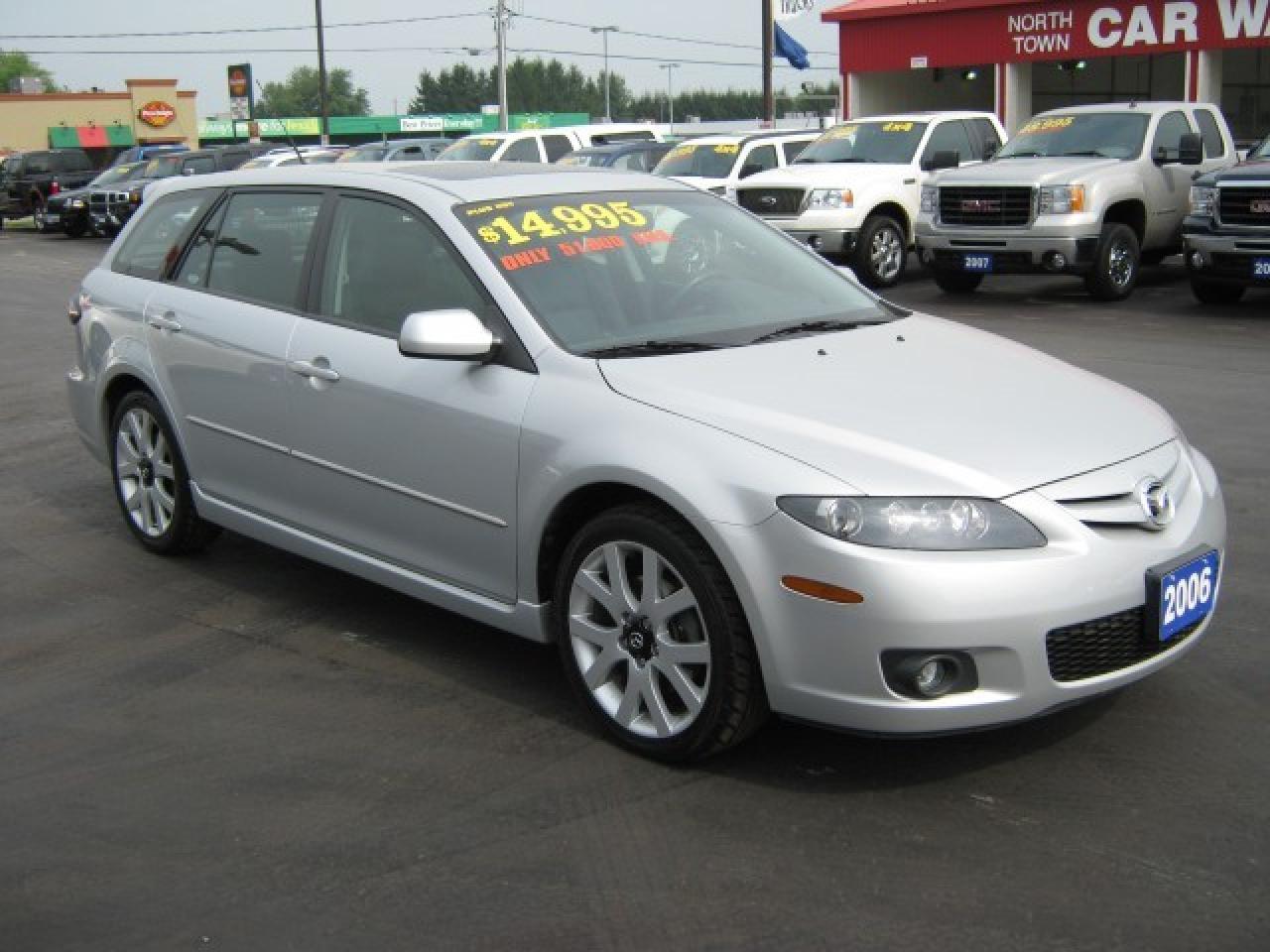 Used 2006 Mazda Mazda6 GT WAGON SUNROOF/LEATHER for sale in Listowel, ON